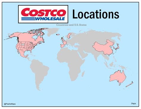 costco location worldwide